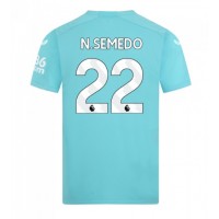 Dres Wolves Nelson Semedo #22 Tretina 2023-24 Krátky Rukáv